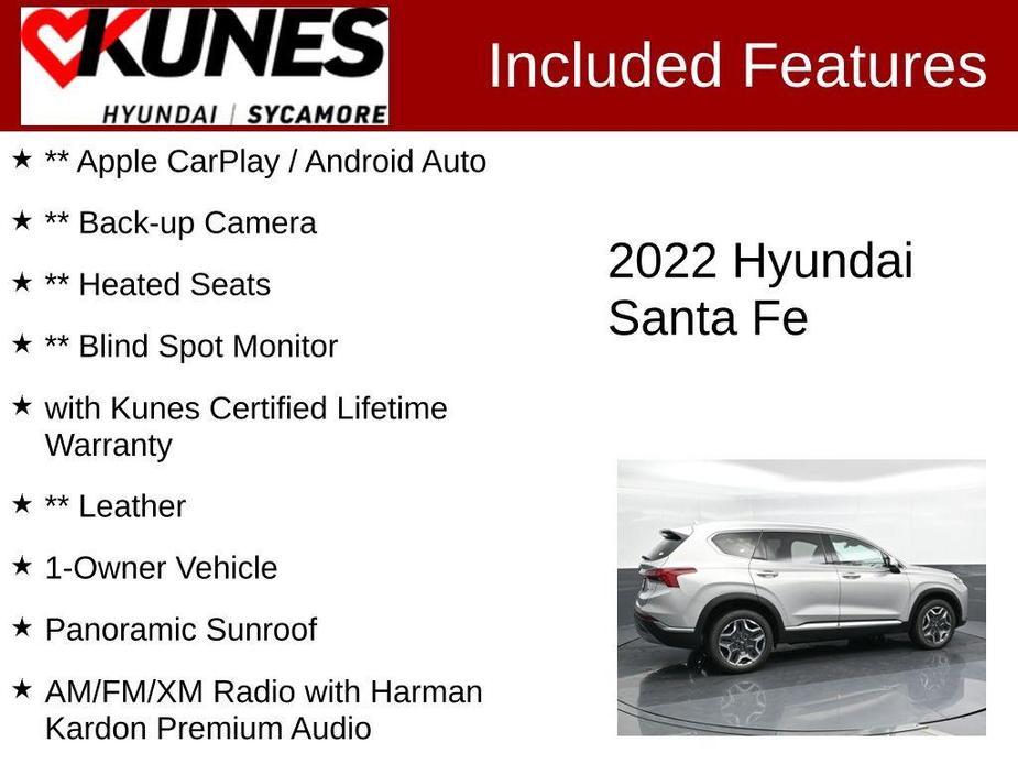 used 2022 Hyundai Santa Fe HEV car, priced at $27,677