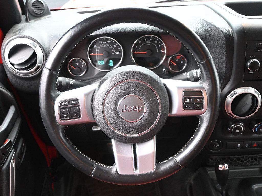 used 2014 Jeep Wrangler Unlimited car, priced at $16,350
