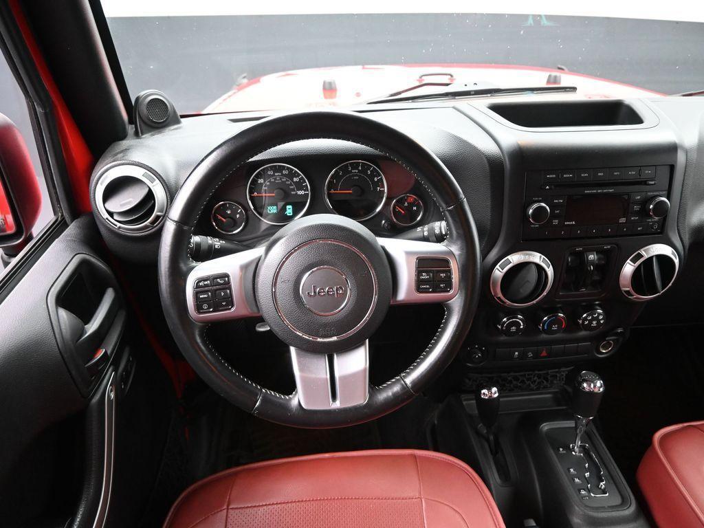 used 2014 Jeep Wrangler Unlimited car, priced at $16,350