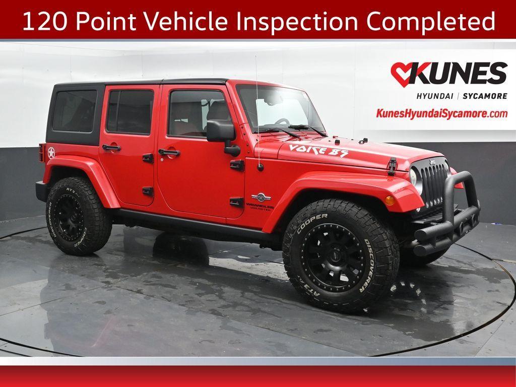 used 2014 Jeep Wrangler Unlimited car, priced at $16,350