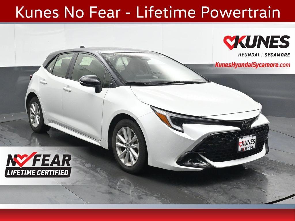 used 2023 Toyota Corolla Hatchback car, priced at $22,308