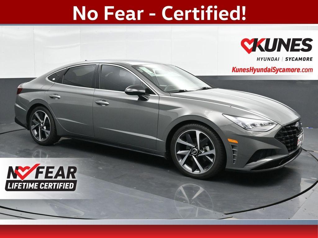 used 2021 Hyundai Sonata car, priced at $17,477