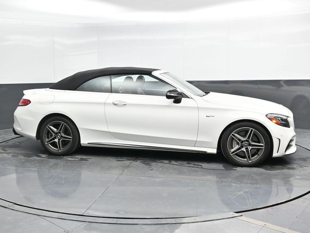 used 2022 Mercedes-Benz AMG C 43 car, priced at $49,955