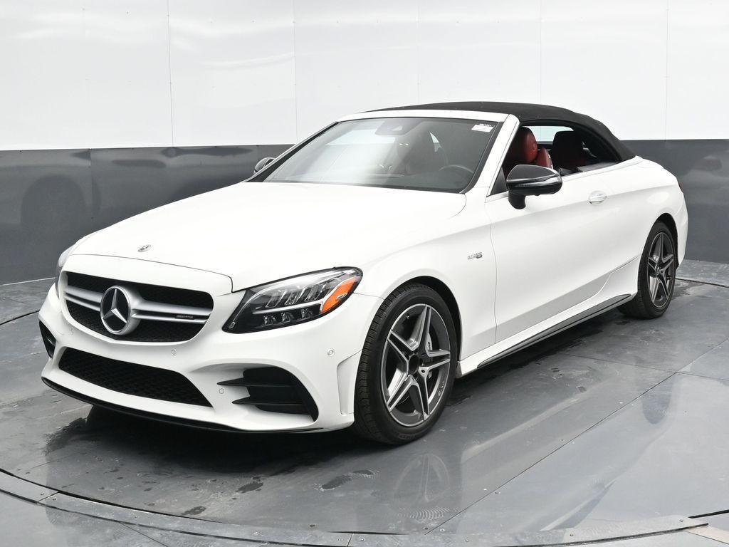 used 2022 Mercedes-Benz AMG C 43 car, priced at $49,955