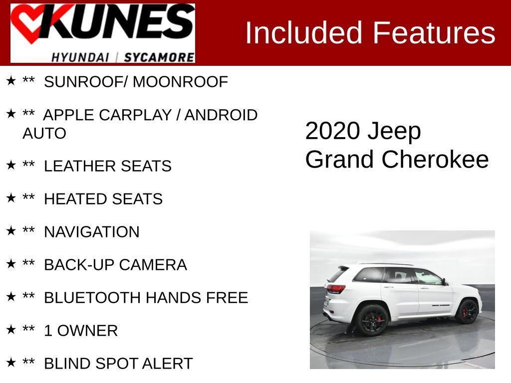 used 2020 Jeep Grand Cherokee car, priced at $52,997
