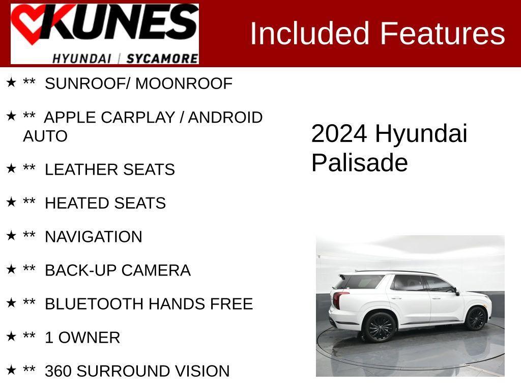 used 2024 Hyundai Palisade car, priced at $43,997