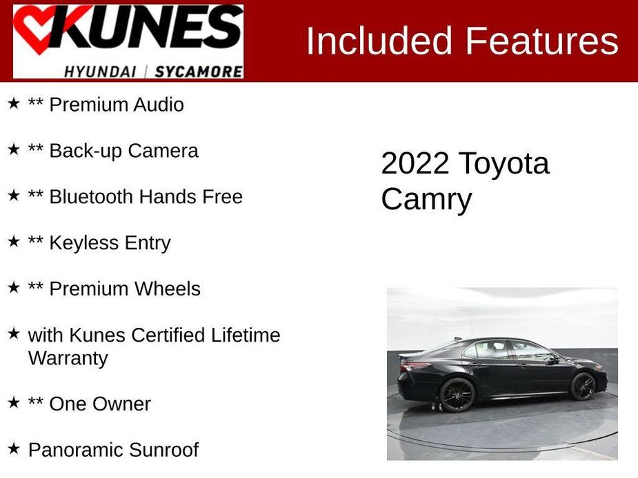 used 2022 Toyota Camry car, priced at $23,777