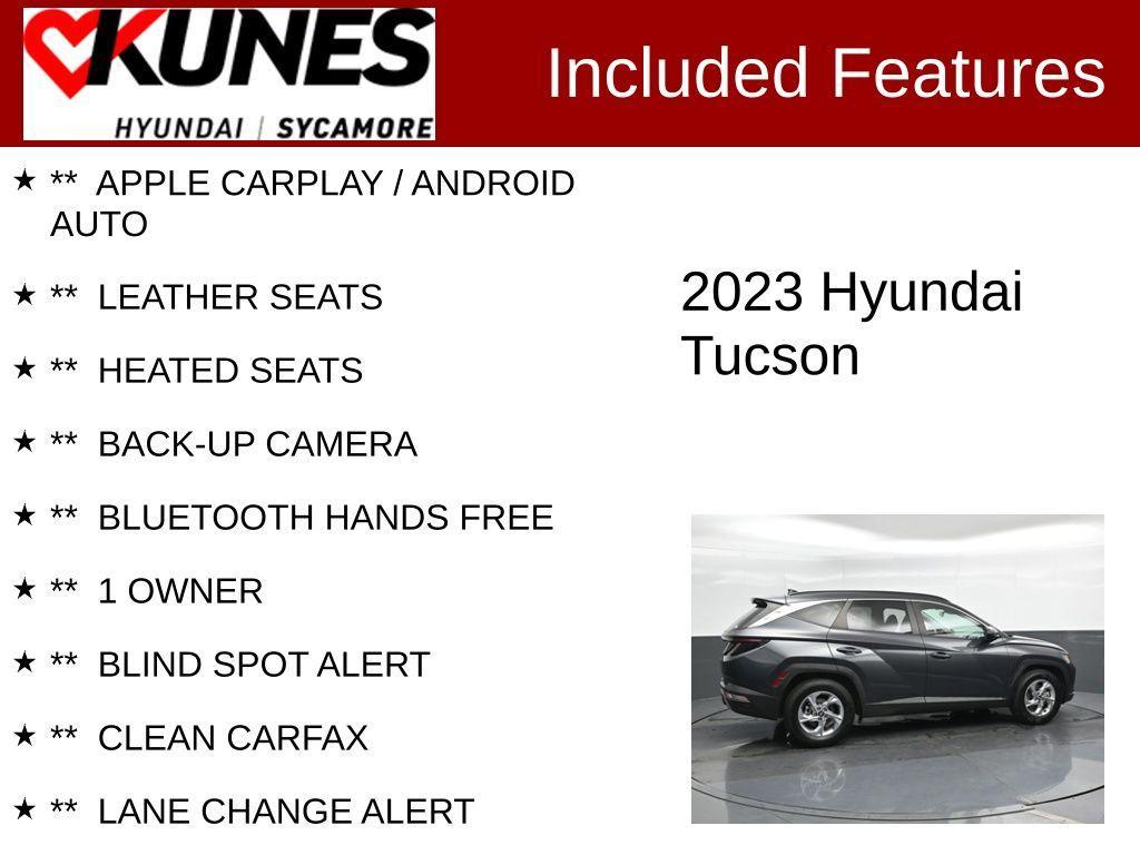 used 2023 Hyundai Tucson car, priced at $21,192