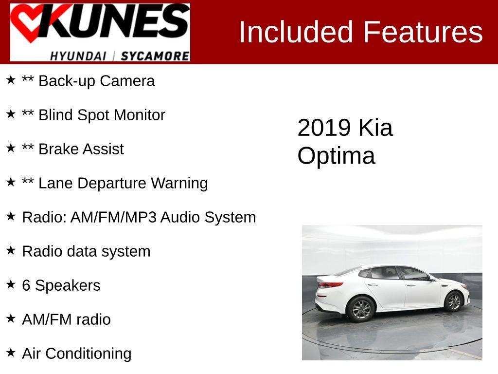 used 2019 Kia Optima car, priced at $12,143