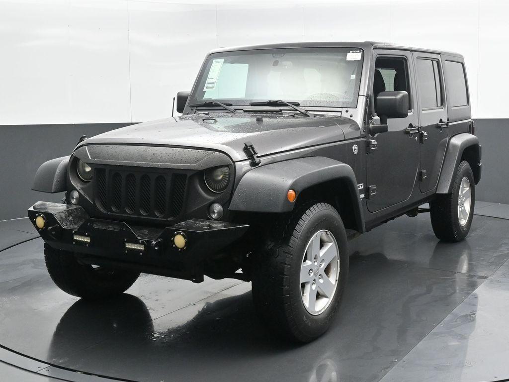 used 2018 Jeep Wrangler JK Unlimited car, priced at $15,121