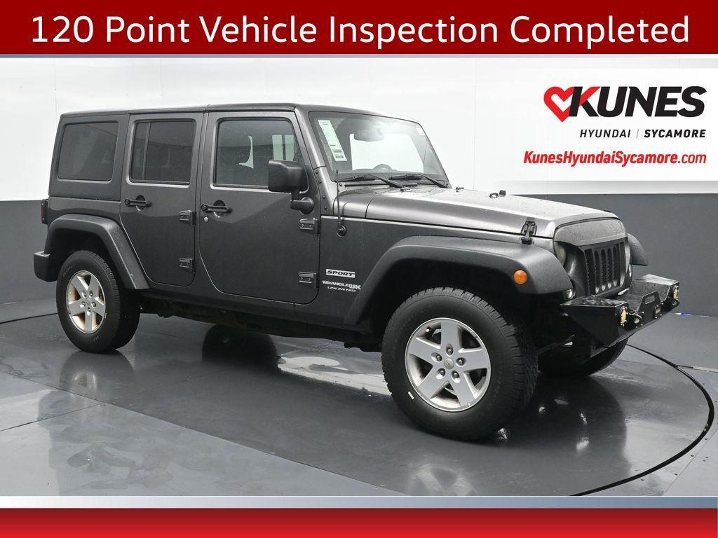 used 2018 Jeep Wrangler JK Unlimited car, priced at $15,121