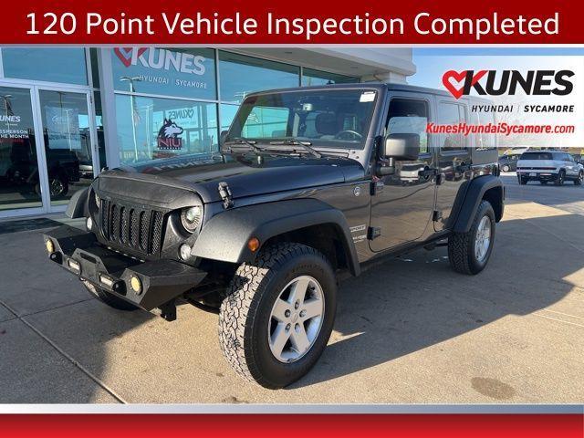 used 2018 Jeep Wrangler JK Unlimited car, priced at $15,777