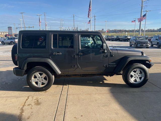 used 2018 Jeep Wrangler JK Unlimited car, priced at $15,777