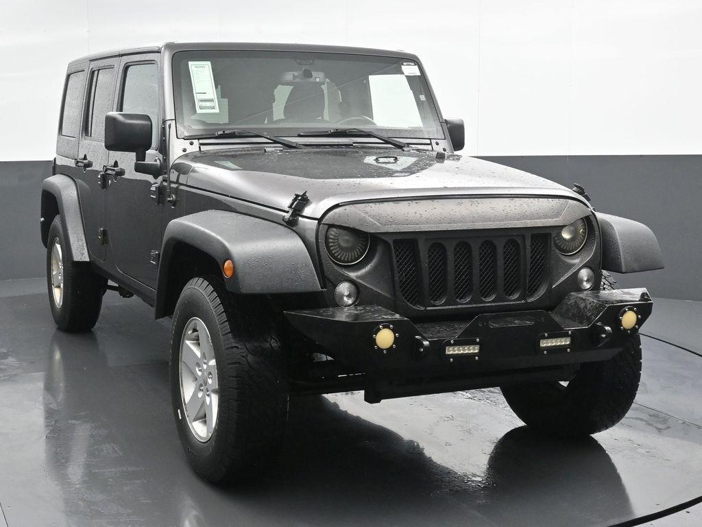 used 2018 Jeep Wrangler JK Unlimited car, priced at $15,121