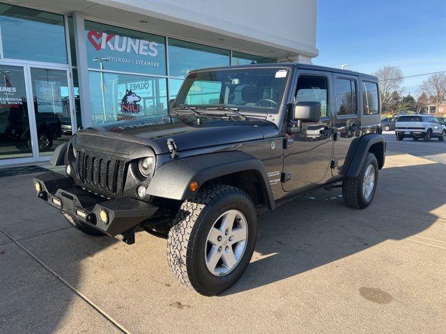 used 2018 Jeep Wrangler JK Unlimited car, priced at $15,777