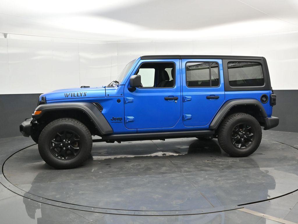 used 2021 Jeep Wrangler Unlimited car, priced at $28,413
