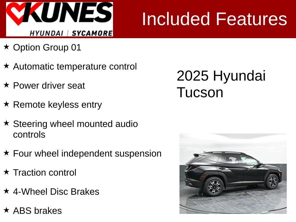 used 2025 Hyundai Tucson car, priced at $31,915