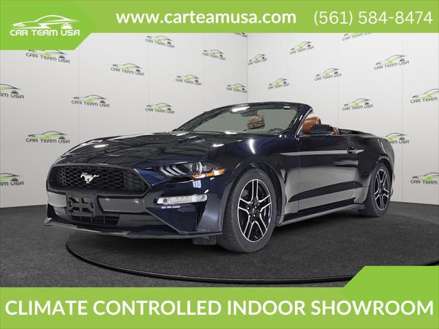 used 2021 Ford Mustang car, priced at $20,729