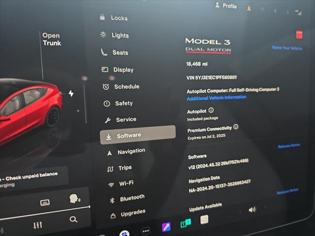 used 2023 Tesla Model 3 car, priced at $32,995