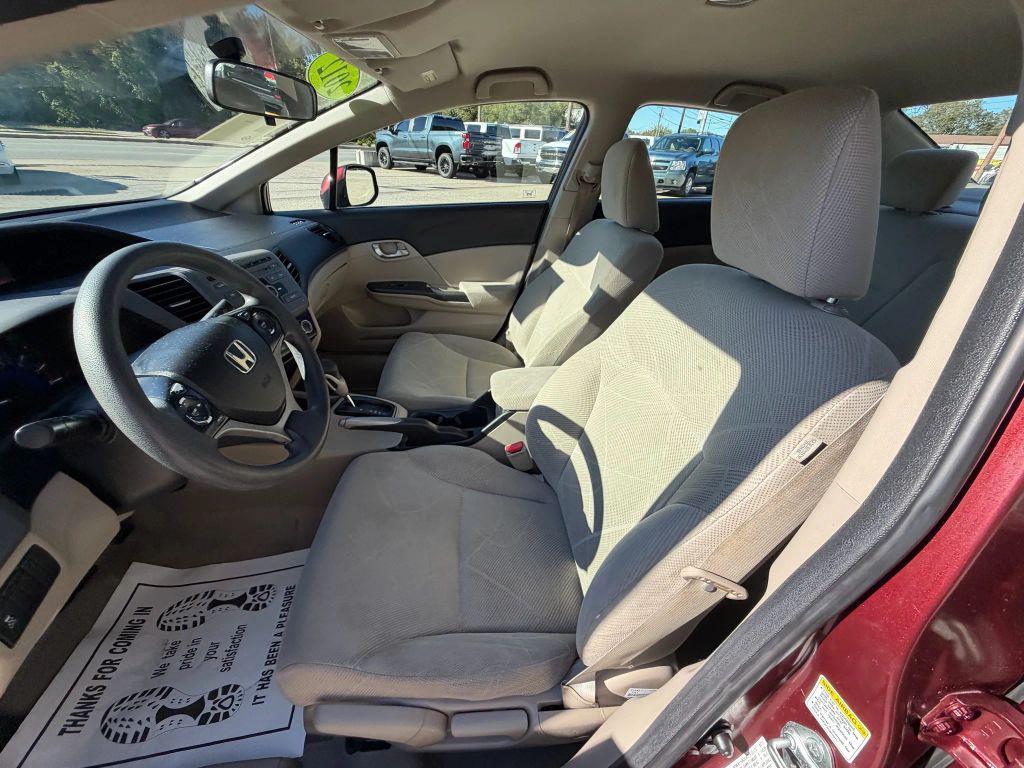 used 2012 Honda Civic car, priced at $8,495