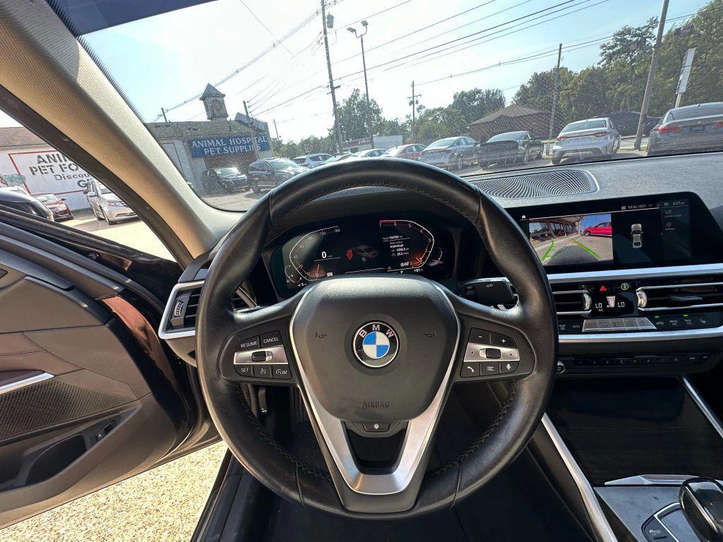 used 2019 BMW 330 car, priced at $18,500