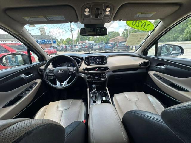 used 2020 Hyundai Santa Fe car, priced at $16,995