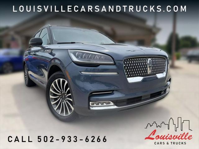 used 2021 Lincoln Aviator car, priced at $29,400