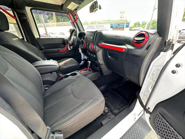 used 2015 Jeep Wrangler Unlimited car, priced at $20,850