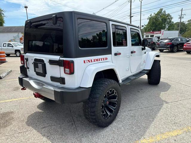 used 2015 Jeep Wrangler Unlimited car, priced at $20,850