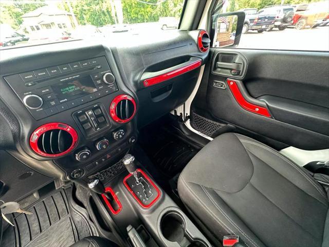 used 2015 Jeep Wrangler Unlimited car, priced at $20,850