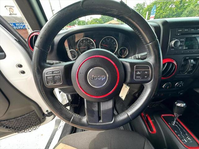 used 2015 Jeep Wrangler Unlimited car, priced at $20,850