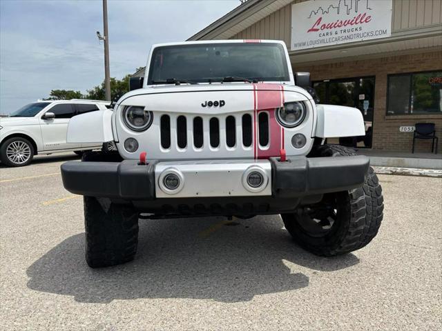 used 2015 Jeep Wrangler Unlimited car, priced at $20,850