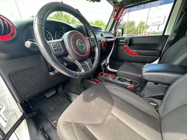 used 2015 Jeep Wrangler Unlimited car, priced at $20,850