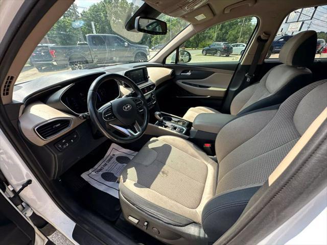 used 2019 Hyundai Santa Fe car, priced at $14,250