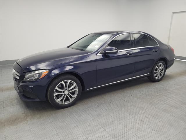 used 2015 Mercedes-Benz C-Class car, priced at $20,195