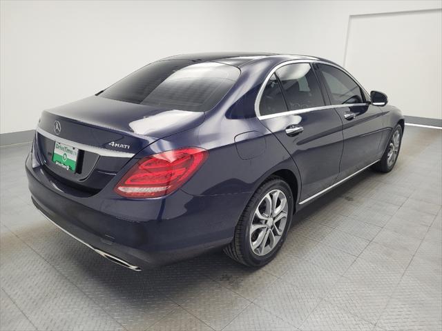 used 2015 Mercedes-Benz C-Class car, priced at $20,195