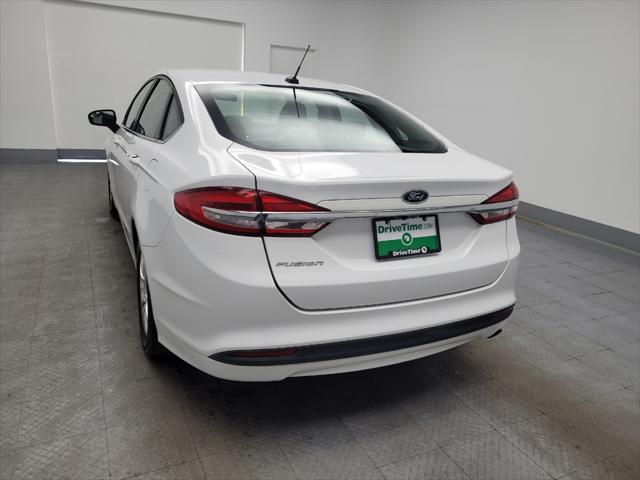 used 2018 Ford Fusion car, priced at $18,295