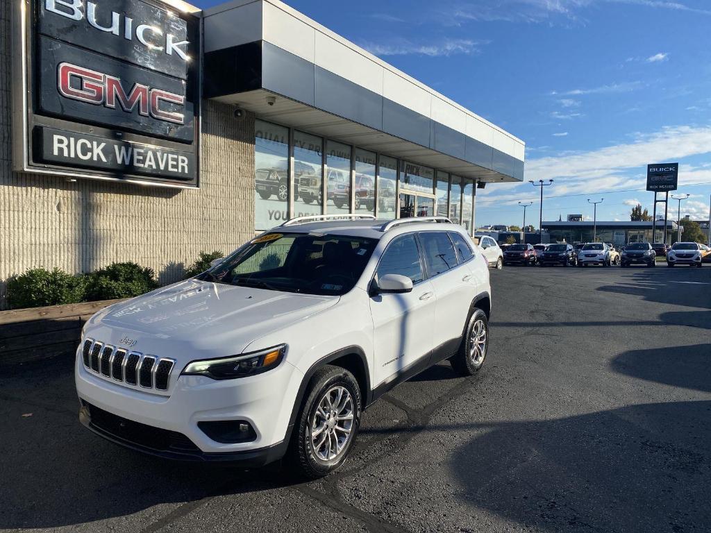 used 2021 Jeep Cherokee car, priced at $22,500