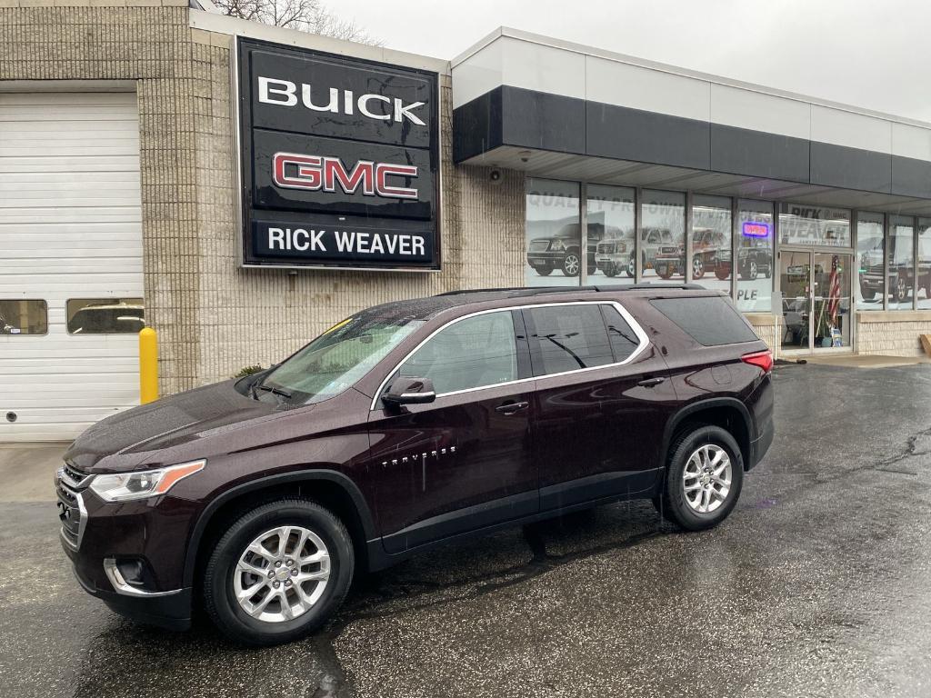 used 2020 Chevrolet Traverse car, priced at $21,000