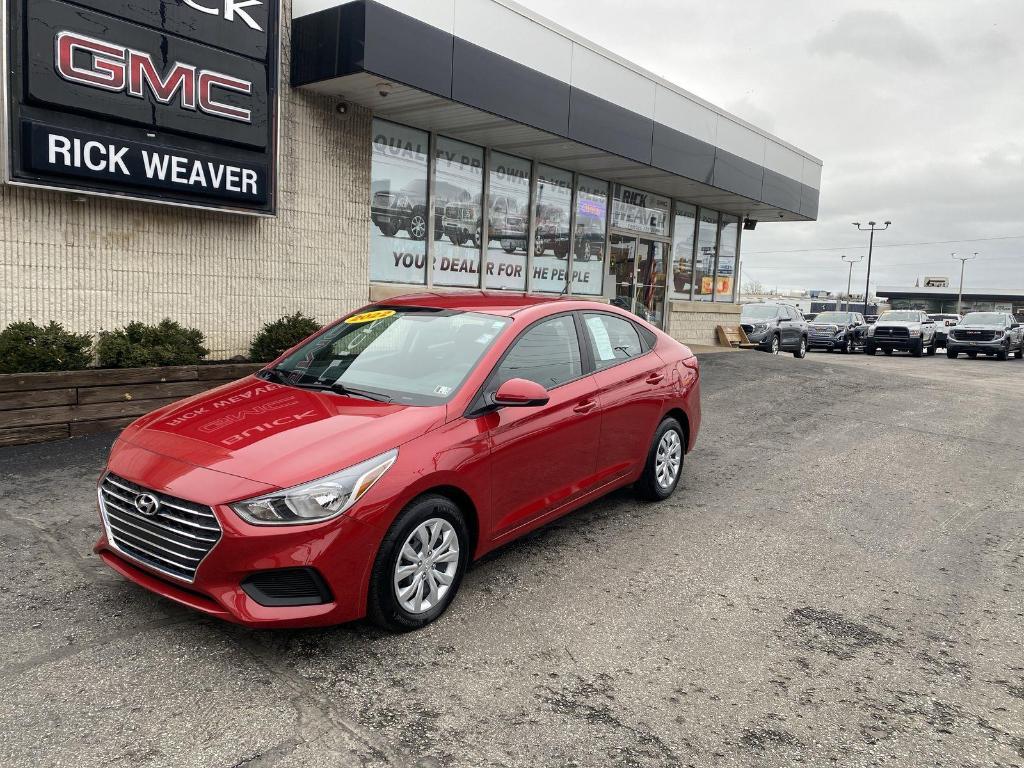 used 2022 Hyundai Accent car, priced at $15,500