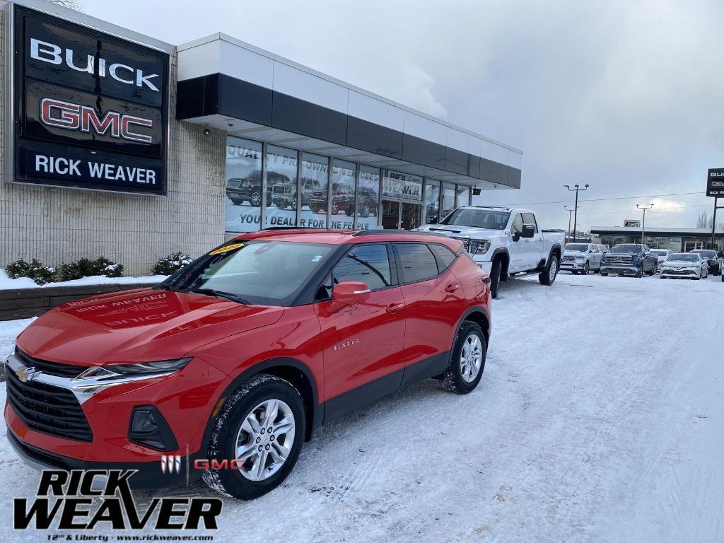 used 2022 Chevrolet Blazer car, priced at $21,500