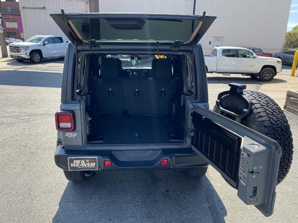 used 2021 Jeep Wrangler Unlimited car, priced at $30,500