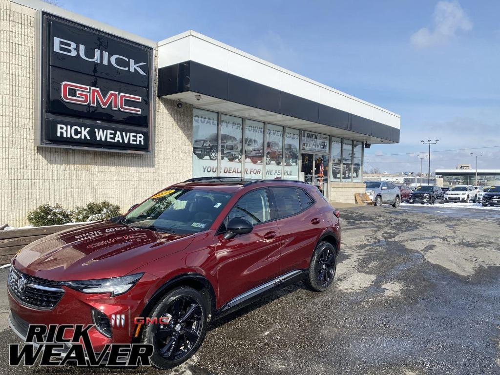 used 2021 Buick Envision car, priced at $24,000