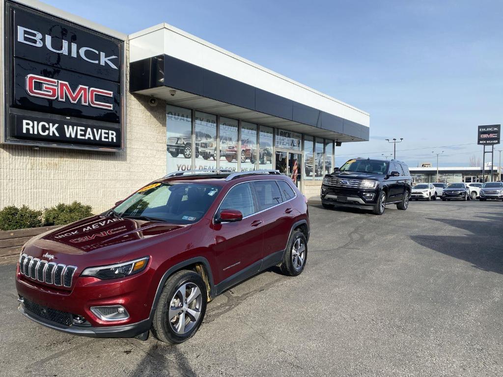 used 2021 Jeep Cherokee car, priced at $25,500