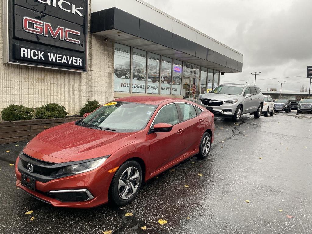 used 2019 Honda Civic car, priced at $18,000