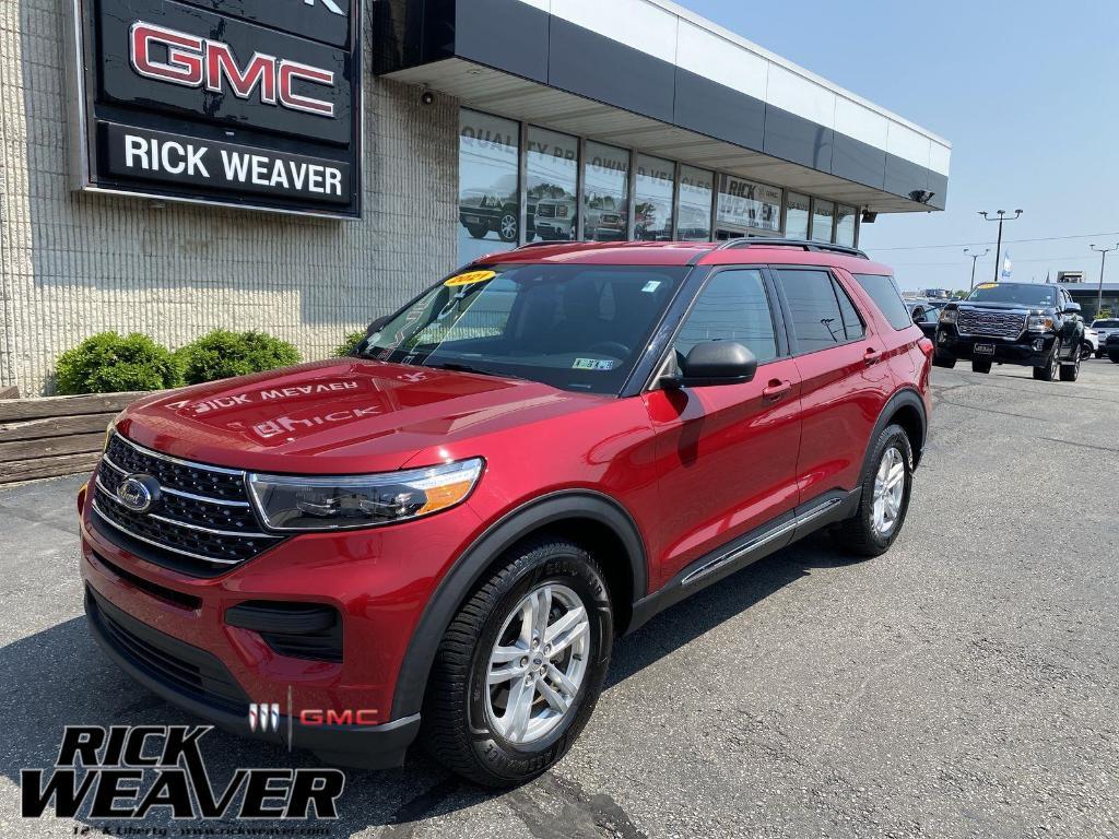 used 2021 Ford Explorer car, priced at $26,000