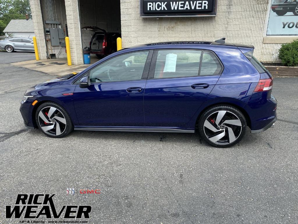 used 2022 Volkswagen Golf GTI car, priced at $24,500