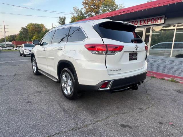 used 2017 Toyota Highlander car, priced at $23,999
