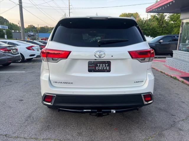 used 2017 Toyota Highlander car, priced at $23,999