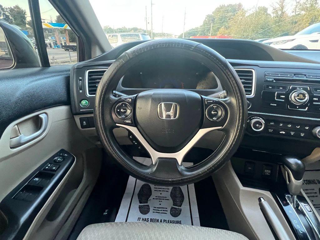 used 2015 Honda Civic car, priced at $9,500
